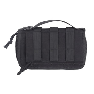 2TRIDENTS 1000D Nylon Outdoor Tactical Pouch - A Good Choice for Outdoor Camping Hiking Cycling Shopping (Black)