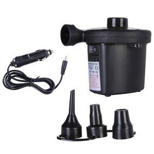 2TRIDENTS 12V Electric Inflatable Pump for Balls, Air Cushions, Inflatable Boat, Paddling Pool
