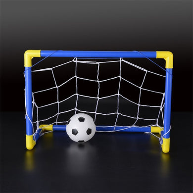 2TRIDENTS 2 Pcs Folding Mini Soccer Goal - Indoor Outdoor Games for Kids - Soccer Training Equipment