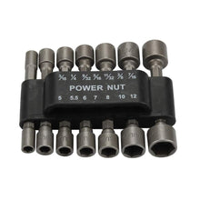 Load image into Gallery viewer, 2TRIDENTS 14 Pcs Deburring External Chamfer Tool - Remove Burr Tool For Drill Bit - Power Nut Driver Drill Bit Set