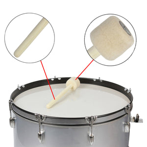 2TRIDENTS 12.5 x 2 inches Wooden Drum Mallet Instrument Band Accessory For Better Balance And Professional-Grade Sound Quality