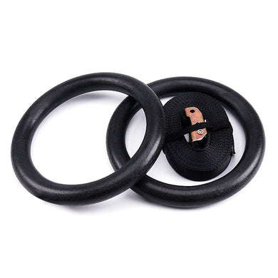 2TRIDENTS 2 Pcs ABS Gymnastic Ring for Cross-Training Workout, Strength Training, Gymnastics, Fitness, Pull Ups and Dips - Home Fitness Training Equipment