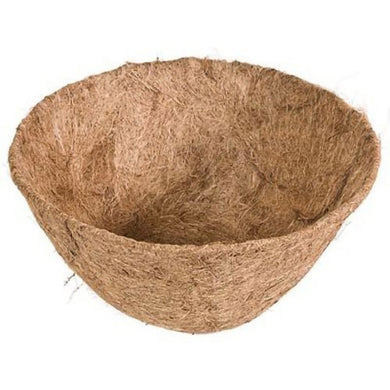 2TRIDENTS 1PC Round Coco Fiber Replacement Liner - Keeps Plant Roots Cool and Moist (8 inch)
