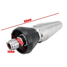 Load image into Gallery viewer, 2TRIDENTS Stainless Steel Sewer Jet Nozzle Pressure Washer Nozzle - 1/4&#39;&#39; 1 Front 3 Rear - Various Cleaning Applications