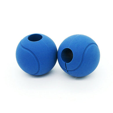 2TRIDENTS Globe Grips Barbell Dumbbell Kettlebell Fat Grips for Tricep Bicep - Weight Training Supports