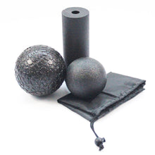 Load image into Gallery viewer, 2TRIDENTS Massage Ball Set - Yoga Column/Glossy Yoga Ball/Bumpy Massage Ball for Pain Relief &amp; Plantar Fasciitis