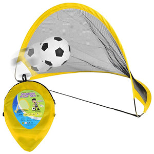 2TRIDENTS Set of Sports Portable Soccer Goal - Perfect for Scrimmages, Team Training, Goalie Training and Full Field Games