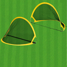 Load image into Gallery viewer, 2TRIDENTS Set of Sports Portable Soccer Goal - Perfect for Scrimmages, Team Training, Goalie Training and Full Field Games