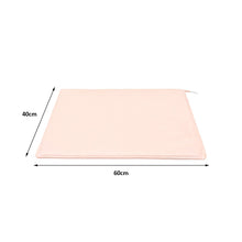Load image into Gallery viewer, 2TRIDENTS Pet Heat Mat - 10 Levels Thicken Electric Warmer Pad for Senior Pets, Arthritic Pets, New Born Pets, Pregnant Pets and More (Pink)