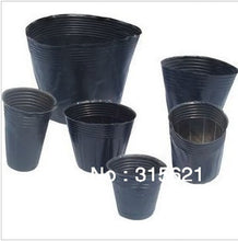 Load image into Gallery viewer, 2TRIDENTS 100 pcs Nursery Pots - Seedling-Raising Pot - Transplanting Digging Mini Tools - Size 3.5 x 3.5 inches - Garden Supplies