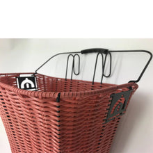 Load image into Gallery viewer, 2TRIDENTS Font Handlebar Weaving Bike Basket Removable with Handheld Handle Perfect for Goods Carriage