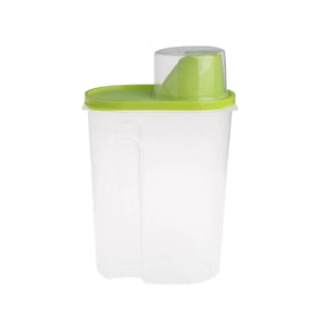2TRIDENTS Pet Food Storage Container with Pour Spout and Cup - Pet Food Dispenser for Cats Dogs Bird