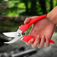 Load image into Gallery viewer, 2TRIDENTS Bypass Pruning Shears - Hand Pruner, Clippers for The Garden - Plant Pruning Scissors Garden Tools