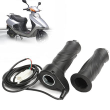Load image into Gallery viewer, 2TRIDENTS 12V/24V/36V/48V Throttle Hand Grip for Electirc Scooter Bike 0.9 Inch Handlebar - Provide The Ultimate Experience in Comfort and Style for Riders