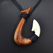 Load image into Gallery viewer, GUNGNEER Fish Hook Necklace Ocean Street Style Hawaii Samoan Jewelry For Men Women