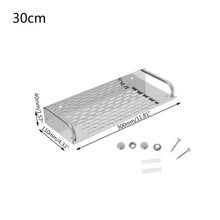 Load image into Gallery viewer, 2TRIDENTS Stainless Steel Bathroom Shelf Wall Mount Storage Rack Single Layer Lavatory Accessories (20 cm