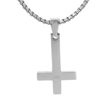 Load image into Gallery viewer, GUNGNEER Demon Inverted Cross 666 Pendant Multi-layer Leather Bracelet Jewelry Set