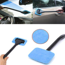 Load image into Gallery viewer, 2TRIDENTS Microfiber Windshield Cleaner Cleaning Tool for Car Glass Window Door Mirror - Wiper for Car Truck SUV (green)