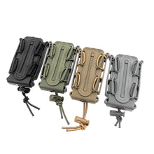 Load image into Gallery viewer, 2TRIDENTS Outdoor Molle Tactical Single Rifle Mag Pouch for Military, Law Enforcement Or Camping, Trekking, Hiking and More