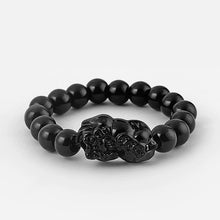 Load image into Gallery viewer, HoliStone FengShui Pixiu Bead Stretch Bracelet for Women and Men ? Anxiety Stress Relief Yoga Meditation Energy Balancing Lucky Charm Bracelet for Women and Men