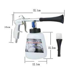2TRIDENTS High Pressure Cleaning Gun with 1L Foam Bottle - Spray Nozzle Car Washing Gun Household Tool