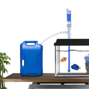 2TRIDENTS Handheld Automatic Liquid Transfer Pump Water Sucker for Gas Oil Fuel Fish Tank Diesel Aquarium Water Transfer Tool