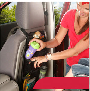 2TRIDENTS 2 PCS Backseat Car Organizer - Universal Use as Car Backseat Organizer for Kids, Storage Bottles, Tissue Box, Toys