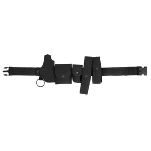2TRIDENTS Outdoor Tactical Belt with Pouches Holster Gear - Versatile Design for Polices, Security, Tactical Law Enforcement 10pcs kit