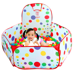 2TRIDENTS Foldable Ball Pit Pool - Children Ball Pit Tent for Baby - Ideal Entertaining Toy for Your Baby Toddler