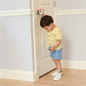 2TRIDENTS Set of 6 Pcs Door Knob Cover Children Safety Door Knob Handle Cover Child Proof Handle Lock