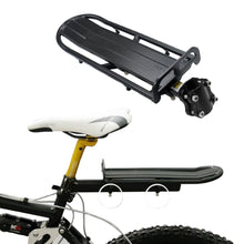 Load image into Gallery viewer, 2TRIDENTS Stand Bicycle Rear Seat Rack - Transport for Bags, Panniers, Backpacks, Cargo, Baskets and More