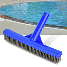 Load image into Gallery viewer, 2TRIDENTS Wire Pool Brush Cleaner Perfect for Concrete Swimming Pool Walkways Floor Table Anti Dust Brush