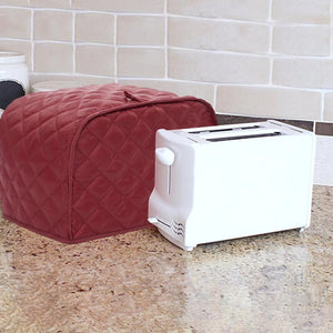 2TRIDENTS Bread Maker Cover 2 Slide Bread Toaster Dust Cover for Protection