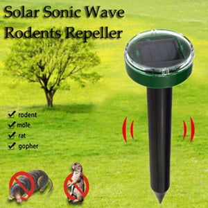 2TRIDENTS Solar Powered Snake Repellent, Snake Away Repeller for Outdoors, Snake Away That's Safe for Dogs, Snake Gone