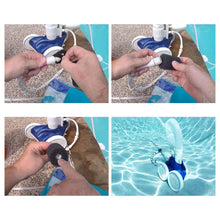 Load image into Gallery viewer, 2TRIDENTS 12 Pcs Sweep Hose Scrubber Swimming Pool Cleaner Equipment - Sweep Hose Tail Scrubbers for Swimming Pool