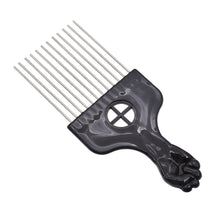 Load image into Gallery viewer, 2TRIDENTS 3 Pcs Afro Comb Africa American Pick Comb Hair Styling Beard Hair Fork Comb Stylist (1)