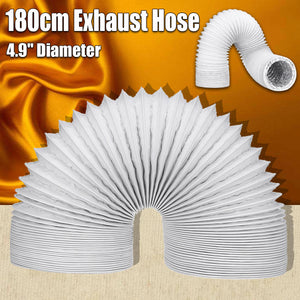 2TRIDENTS Portable Air Conditioner Exhaust Hose 5 Inch Diameter Clockwise