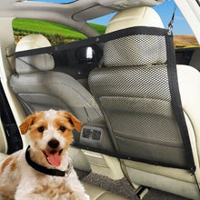 Load image into Gallery viewer, 2TRIDENTS Dog Car Barrier Pet Safety Net Barrier Back Seat Guard Pet Isolation Net