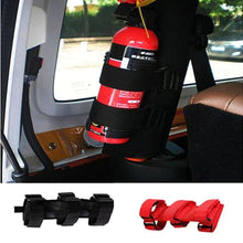 Load image into Gallery viewer, 2TRIDENTS Fire Extinguisher Holder Safety Emergency Accessory for Jeeps - Extinguisher Holder for Vehicle In Emergency