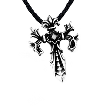 Load image into Gallery viewer, GUNGNEER Christian Cross Pendant Necklace Stainless Steel God Jewelry Outfit For Men Women