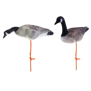 2TRIDENTS 2pcs 3D Lifelike Full Body Goose - Suitable for Hunting, Gaming, Garden/Backyard Decoration/Ornament and More