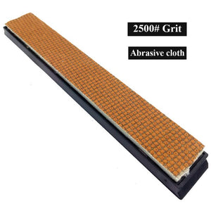 2TRIDENTS 3000# 4000# Grit Whetstone Knife Sharpening Stone for Kitchen, Hunting and Pocket Knives or Blades (diamond whetstone)