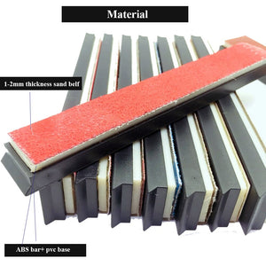 2TRIDENTS 3000# 4000# Grit Whetstone Knife Sharpening Stone for Kitchen, Hunting and Pocket Knives or Blades (diamond whetstone)