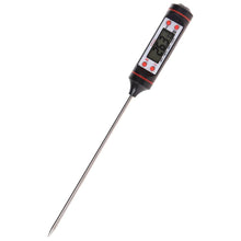 Load image into Gallery viewer, 2TRIDENTS Meat Thermometer - Digital Instant Reading Thermometer for Grilling BBQ Smoker Food Cooking (Black)