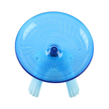 Load image into Gallery viewer, 2TRIDENTS Rat Flying Exercise Wheel - Flying Saucer Exercise Wheel for Mouse, Chinchilla, Rat, Gerbil and Dwarf Hamster (Blue)