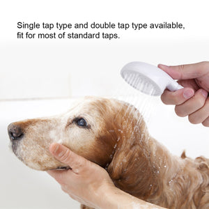 2TRIDENTS Handheld Portable Faucet Spray Hose for Hair Pet Shower Dog Washer Bathing Tool Kitchen Bathroom Accessory