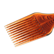 Load image into Gallery viewer, 2TRIDENTS Afro Comb Ultra Smooth Hair Pick Comb Hairdressing and Styling Tool Essential Accessory for Hairdressing