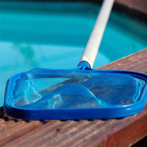 2TRIDENTS Swimming Pool Leaf Skimmer Net - Swimming Pool Rake for Fast Cleaning Debris Pickup & Removal