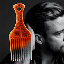 Load image into Gallery viewer, 2TRIDENTS Afro Comb Ultra Smooth Hair Pick Comb Hairdressing and Styling Tool Essential Accessory for Hairdressing