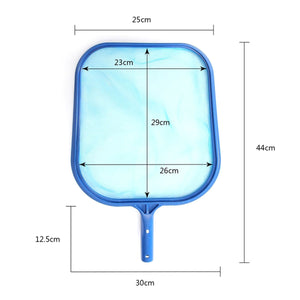 2TRIDENTS Swimming Pool Leaf Skimmer Net - Swimming Pool Rake for Fast Cleaning Debris Pickup & Removal